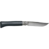 Нож OPINEL №8 TREKKING, нержавеющая сталь, серый, блистер 001982
